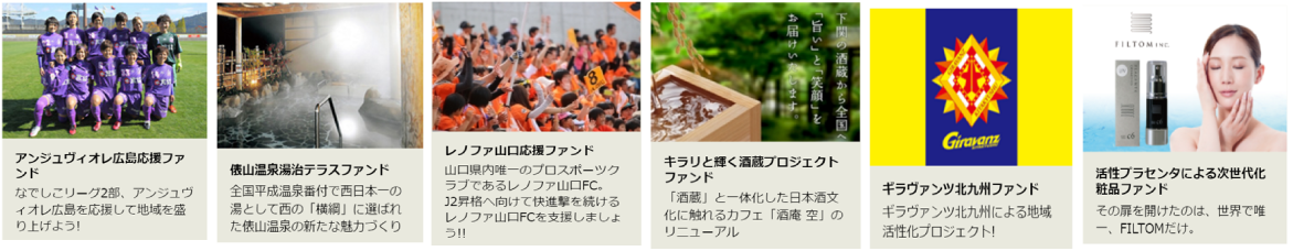 クラウドファンディング開花